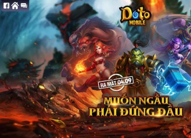 Doto Mobile cho tải game ấn định ra mắt vào lúc 15h00 ngày 04/09