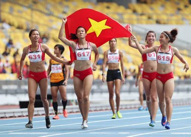 Những khoảnh khắc vỡ òa của VĐV tại SEA Games 29