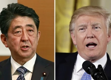 Trump, Abe điện đàm, nhất trí tăng áp lực với Triều Tiên