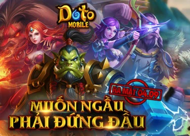 Tặng 400 VIP Code Doto Mobile nhân ngày ra mắt tại Việt Nam