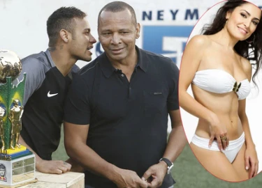 Bố Neymar bị đồn bí mật hẹn hò cựu mẫu Playboy