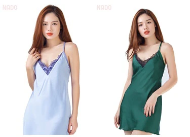 Đầm ngủ HISEXY viền ren hoa quyến rũ V306 SID65364