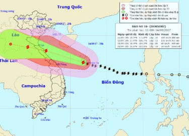 Bão số 10: Phó Thủ tướng yêu cầu sơ tán dân tại vùng nguy hiểm