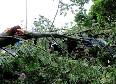 Một người chết, một mất tích trước bão ở Huế