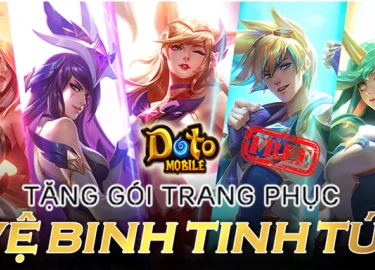 Tặng độc giả 4 combo trang phục Vệ Binh Tinh Tú tùy chọn trị giá 500.000VNĐ/bộ