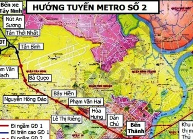 TPHCM xin gia hạn triển khai tuyến metro Bến Thành Tham Lương