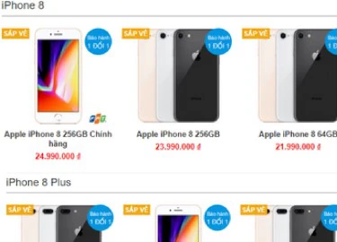 Loạn giá iPhone 8