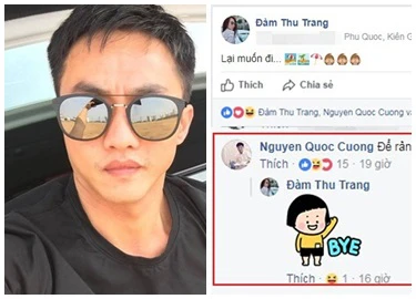 Cường Đô la lại công khai 'thả thính' hứa hẹn đưa Đàm Thu Trang đi du lịch