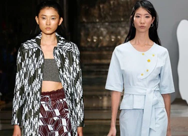 Hai nàng mẫu Việt trúng show ở London Fashion Week