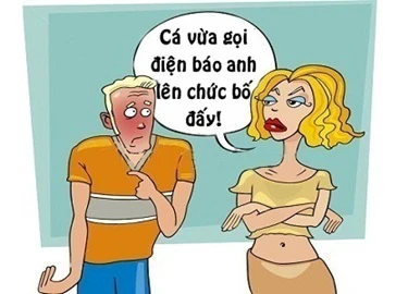 Lên chức bố nhờ câu cá