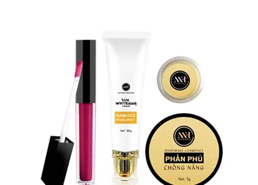 Combo make up MH Natural Skincare CBMK01 son đỏ cherry SID65996