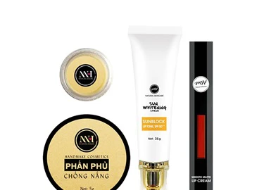 Combo make up MH Natural Skincare CBMK04 son đỏ cam SID66003