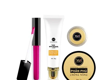 Combo make up MH Natural Skincare CBMK05 son hồng đất SID66005