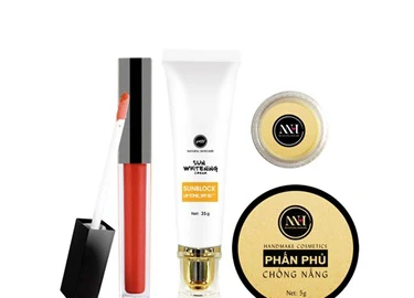 Combo make up MH Natural Skincare CBMK08 son cam đất SID66007