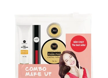 Combo make up MH Natural Skincare CBMK09 son cam hồng SID66006