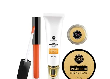 Combo make up MH Natural Skincare CBMK10 son cam tươi SID66004