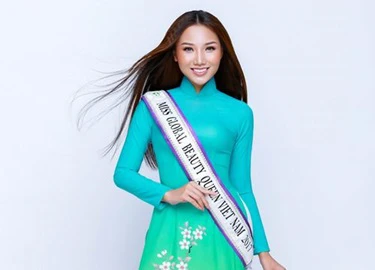 Hoàng Thu Thảo dự thi Miss Global Beauty Queen 2017