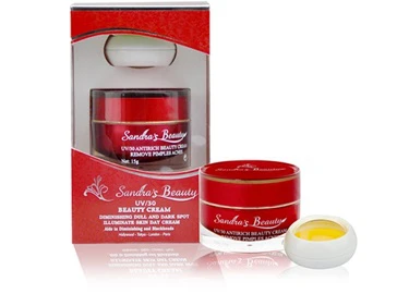 Kem dưỡng trắng da, trị mụn, chống lão hóa Sandra's Beauty UV/30 Beaumore Cream SID66490