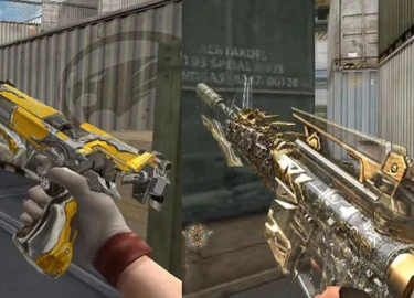 Đột Kích: D.E El Dorado và M4A1 S Predator cũng sẽ có phiên bản Noble Gold