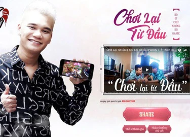 Không thể nhịn cười trước parody "Chơi lại từ đầu" của Ỷ Thiên 3D