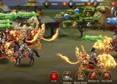 Âm thầm mở Alpha Test, Vô Địch Tam Quốc vẫn có hàng ngàn game thủ tham gia Quốc Chiến