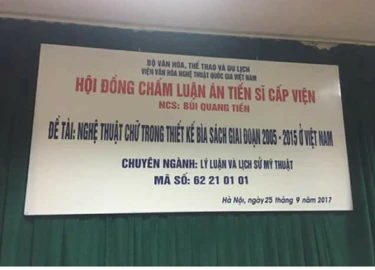 Đề tài "tiến sĩ bìa sách": Có là chuyện... tầm phào?