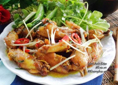 [Chế biến] - Cánh gà xào mặn ngon cơm ngày mát trời