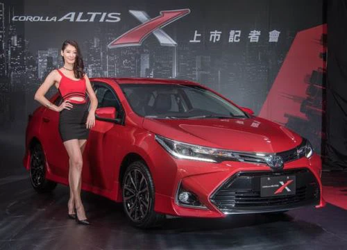 Toyota Corolla Altis X 2017 giá chỉ gần 600 triệu đồng