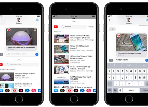 YouTube trên iOS bổ sung tính năng chia sẻ dễ dàng trong iMessage