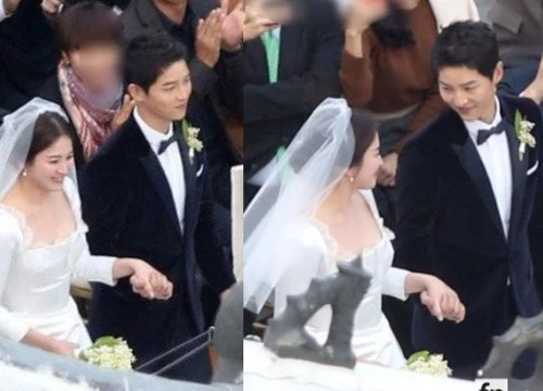 Clip Song Joong Ki và Song Hye Kyo tiến vào lễ đường: Xem cách họ nhìn nhau mới thấy hạnh phúc thật sự là đây!