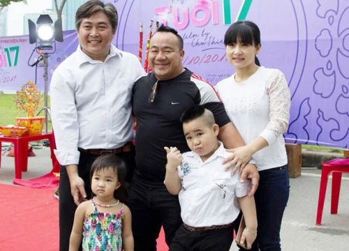 Con trai Hiếu Hiền thích được đóng phim cùng bố