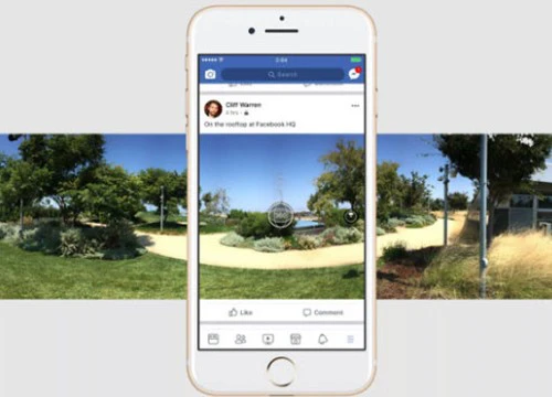 Facebook hỗ trợ chụp ảnh 360 độ