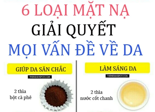 6 loại mặt nạ tự chế giải quyết mọi vấn đề da bạn gặp phải