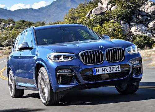 BMW X3 2018 có giá khởi điểm từ 1,56 tỷ đồng