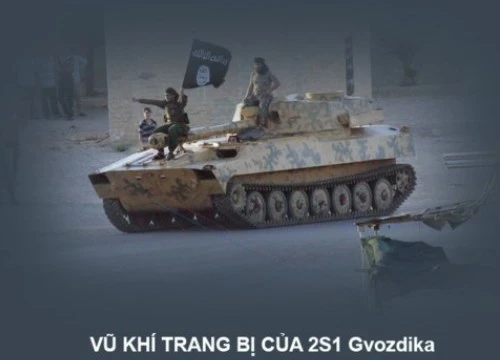 Chiếm được 2S1 Gvozdika, IS khiến quân đội Syria choáng váng