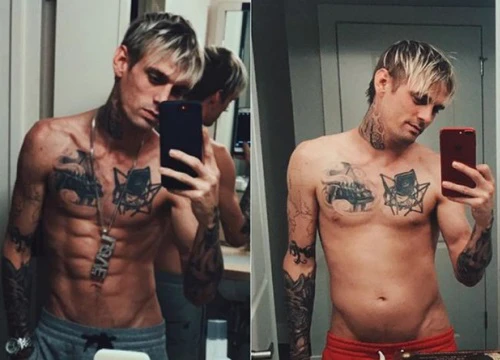 Tăng 13,6 kg sau 2 tuần, Aaron Carter lột xác khỏi hình ảnh nghiện ngập gầy gò