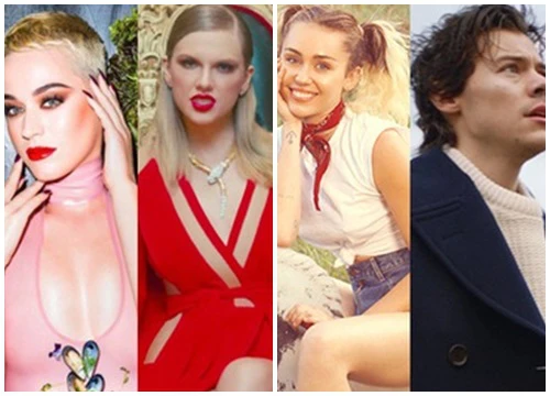 Taylor Swift "hốt" nhiều đề cử EMAs nhất năm nay, trực tiếp đối đầu Miley, Katy và tình cũ Harry Styles