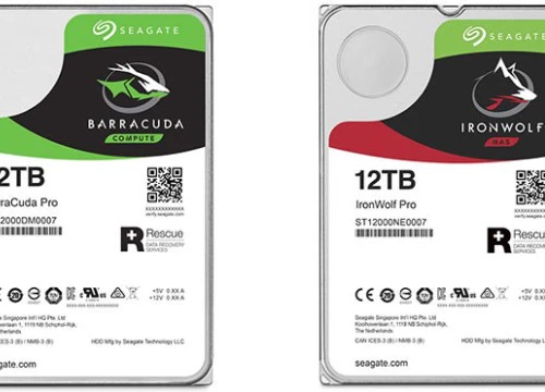 Seagate giới thiệu ổ đĩa cứng dung lượng 'khủng' 12 TB