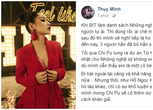 Vừa ra mắt MV mới, Chi Pu bị MC Thùy Minh và cư dân mạng khuyên không nên hát