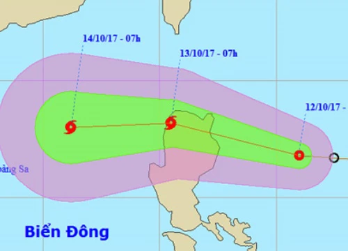 Biển Đông sắp đón cơn bão thứ 11