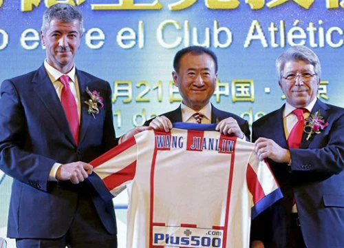 Đồng sở hữu CLB Atletico mất vị thế giàu nhất Trung Quốc