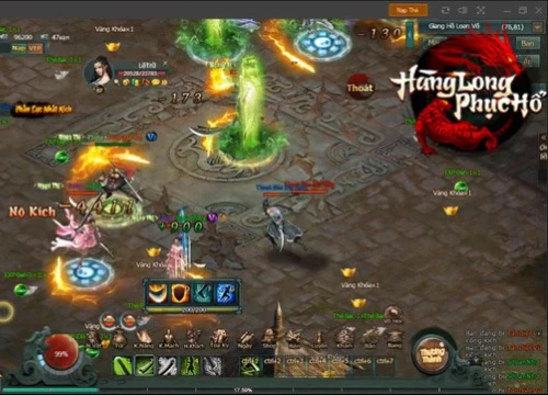 Giang Hồ Loạn Võ - PK cực đã trong Webgame Hàng Long Phục Hổ