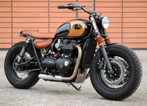 Triumph Bonneville T120 Black độ phong cách bobber khác biệt của Pháp