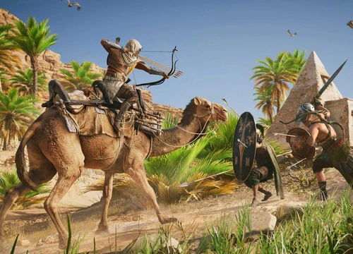 Assassin's Creed: Origins sẽ cho chọn mức dễ chơi đến nỗi trẻ con người già đều chiến được