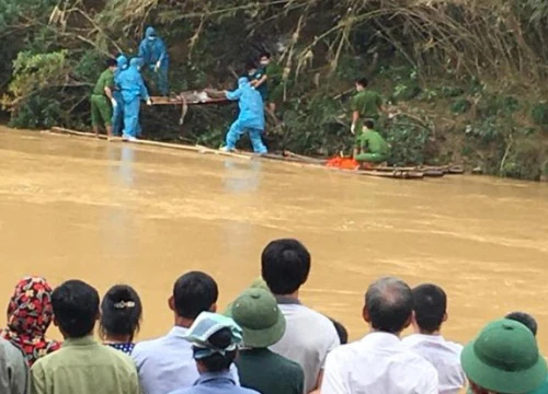 Đã tìm thấy thi thể một chiến sĩ biên phòng bị lũ cuốn