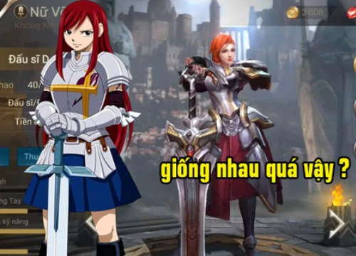 Liên Quân Mobile: Vị tướng thứ 51 khá giống với Erza Scarlet trong Fairy Tail chính thức được mở bán