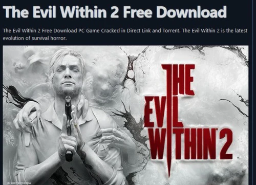 The Evil Within 2 bỏ Denuvo, bị crack chỉ sau chưa đầy 1 ngày ra mắt