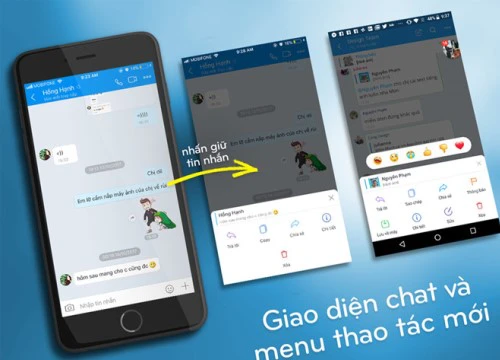 Zalo cập nhật Mini chat: Nhắn tin không cần mở ứng dụng