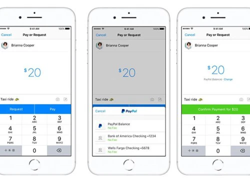 Có thể gửi và nhận tiền trong Facebook Messenger bằng PayPal