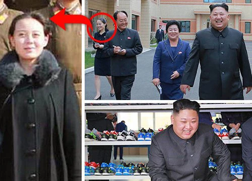 Em gái Kim Jong-un bất ngờ xuất hiện cùng anh trai?